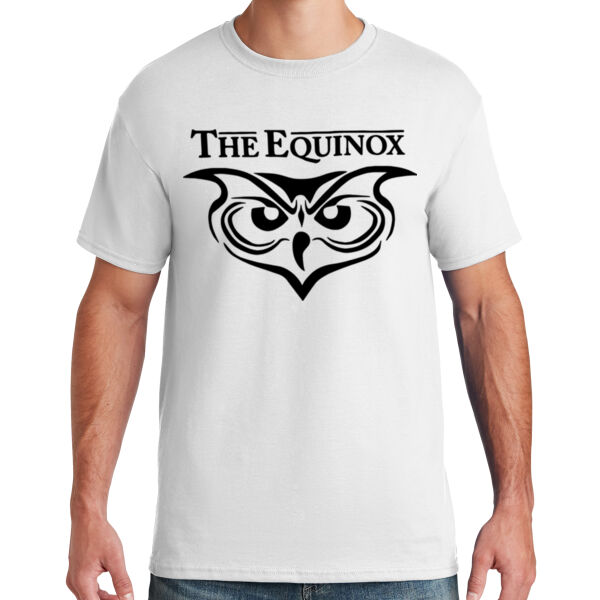 Dri Power ® 50/50 Cotton/Poly T Shirt  (Black Logo)  Thumbnail